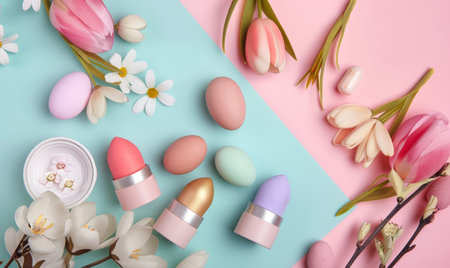 easter holiday backgroundの素材