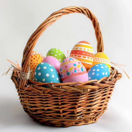 easter holiday backgroundの素材