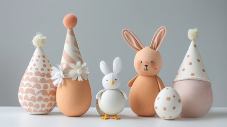 easter holiday backgroundの素材