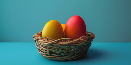 easter holiday backgroundの素材
