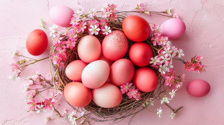 easter holiday backgroundの素材