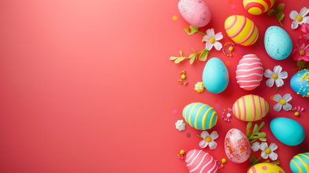 easter holiday backgroundの素材