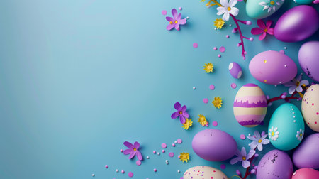 easter holiday backgroundの素材