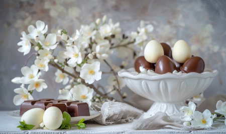easter holiday backgroundの素材