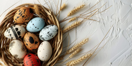 easter holiday backgroundの素材