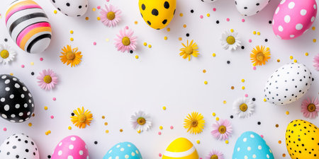 easter holiday backgroundの素材