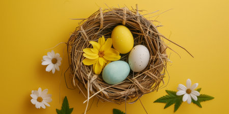 easter holiday backgroundの素材