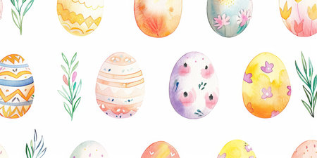 easter holiday backgroundの素材