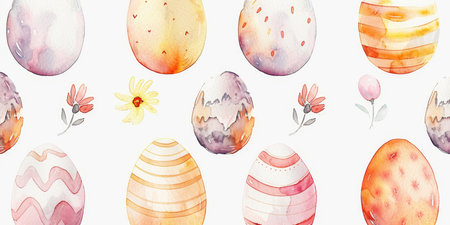 easter holiday backgroundの素材