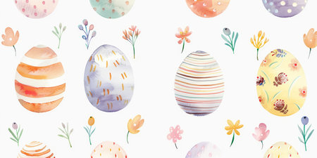 easter holiday backgroundの素材