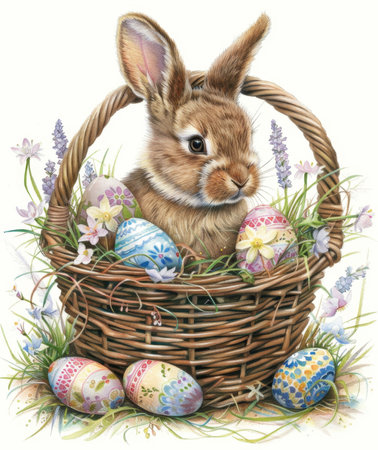 easter holiday backgroundの素材