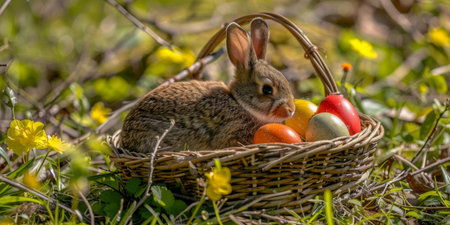 easter holiday backgroundの素材