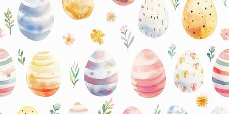 easter holiday backgroundの素材