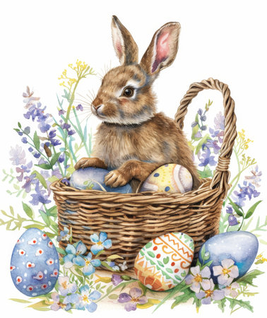 easter holiday backgroundの素材