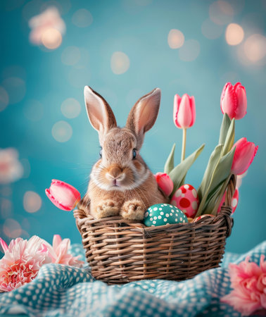 easter holiday backgroundの素材