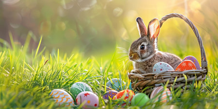 easter holiday backgroundの素材