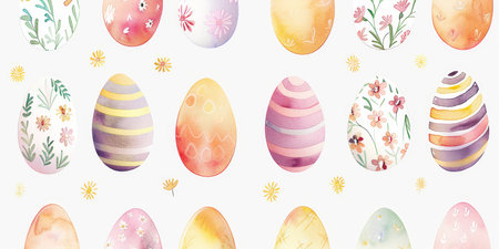 easter holiday backgroundの素材