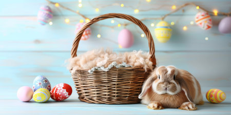 easter holiday backgroundの素材