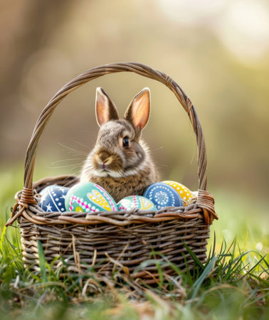 easter holiday backgroundの素材