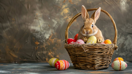easter holiday backgroundの素材