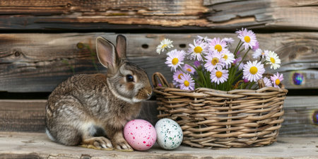 easter holiday backgroundの素材