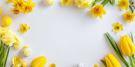 easter holiday backgroundの素材