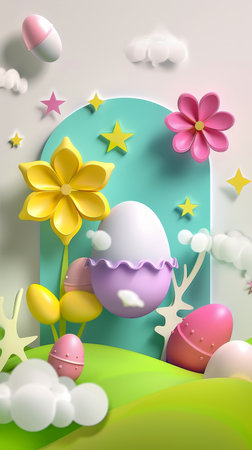 Easter holidayの素材