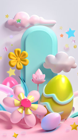 Easter holidayの素材