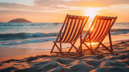 summer sea backgroundの素材