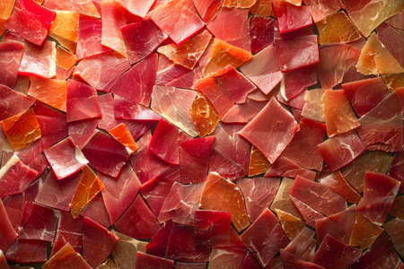 thinly sliced jamonの素材