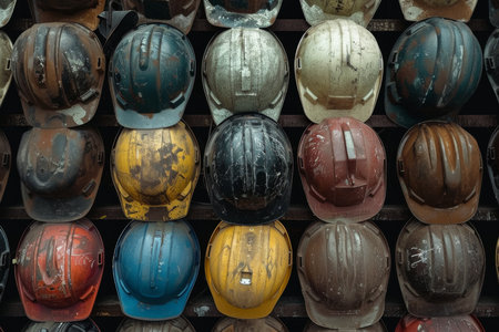 worker safety helmetの素材