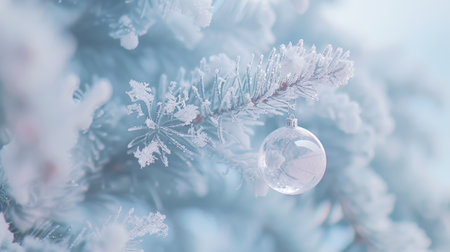 Christmas and New Year holidays backgroundの素材