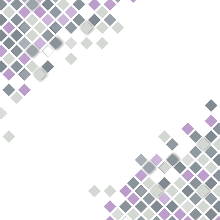 Vector background. Illustration of abstract texture with squares. Pattern design for banner, poster, card, postcard, cover, brochure.のイラスト素材