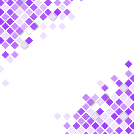 Vector background. Illustration of abstract texture with squares. Pattern design for banner, poster, card, postcard, cover, brochure.のイラスト素材