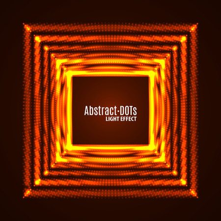 Minimalistic abstract lighten dots background vector illustration for album music or other cover. Design element of dots with same random and noise.のイラスト素材