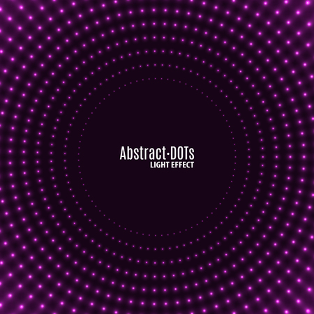 Abstract vector background with lighten dots. Can use for album music or other cover. Design element of many dots with same random and noise.のイラスト素材