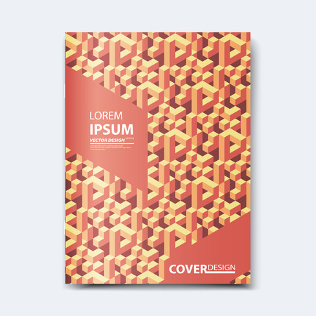 Abstract vector coverのイラスト素材