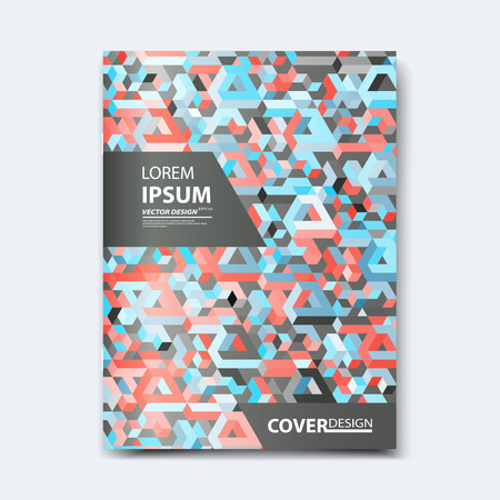 Abstract vector coverの写真素材