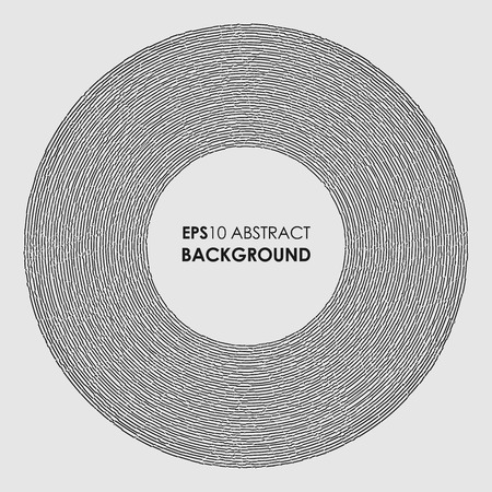 Abstract background Eps 10 vector illustration for album music cover. Design element of many shapes with random position. Looks like metal particles under the influence of magnetic waves.のイラスト素材