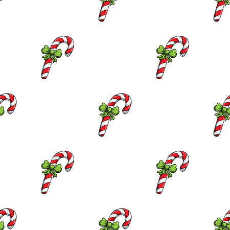 Hand drawn Christmas patternの写真素材