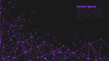 Abstract polygonal backgroundのイラスト素材