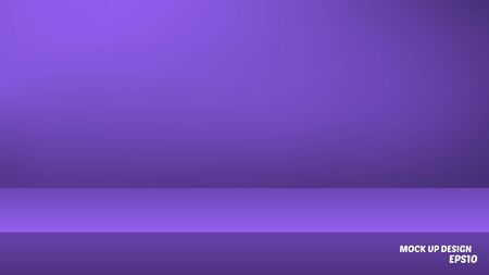 Empty studio background mock up for product displayの写真素材