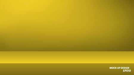 Empty studio background mock up for product displayの写真素材