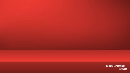 Empty studio background mock up for product displayの写真素材