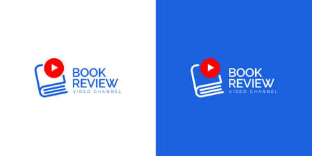 Illustrations of book logo design concept.のイラスト素材