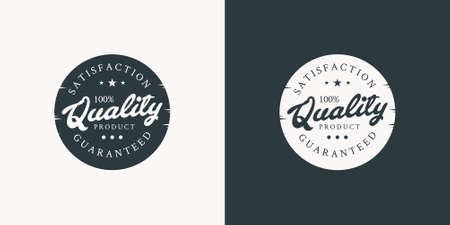 Illustrations of premium logo stamp designのイラスト素材