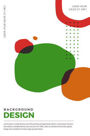 Modern background design template. Design for digital banner or print.のイラスト素材