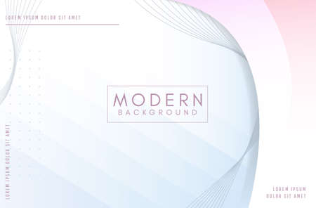 Modern background design template. Design for digital banner or print.のイラスト素材