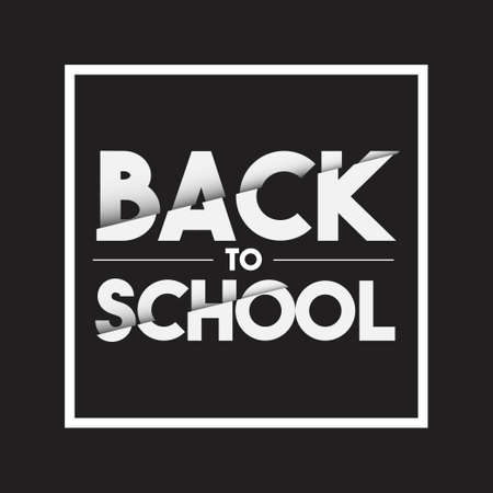 Back to school design templateのイラスト素材