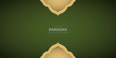 ramadan kareem banner template illustrationsのイラスト素材